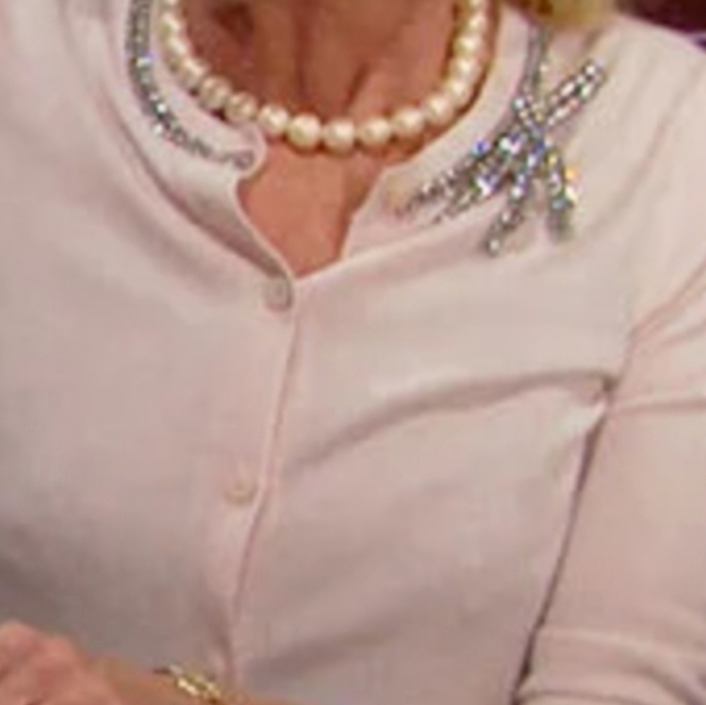 KATE SPADE Bow embelished cardigan